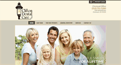 Desktop Screenshot of cincinnaticliftondentalcare.com