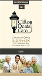 Mobile Screenshot of cincinnaticliftondentalcare.com